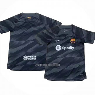 Thailandia Maglia FC Barcellona Portiere 2023-2024 Negro